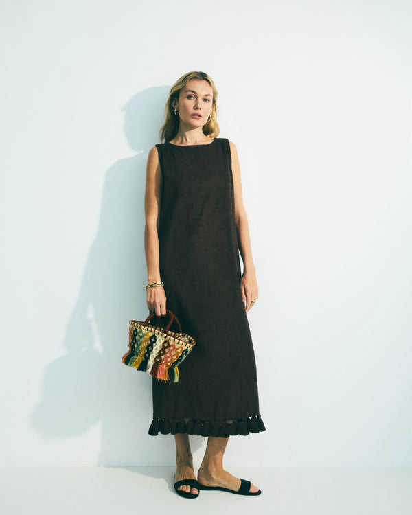Robe longue Aurelia Jaune