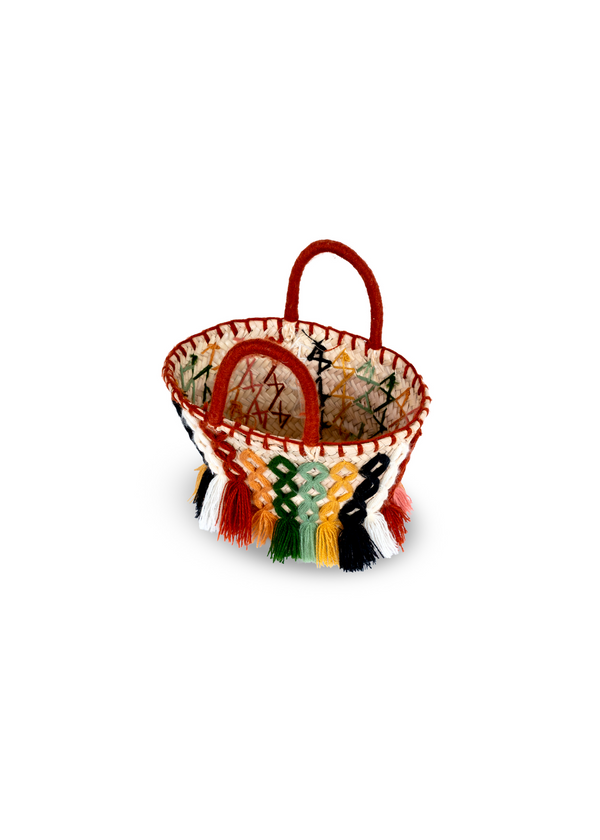 Panier Multicolore