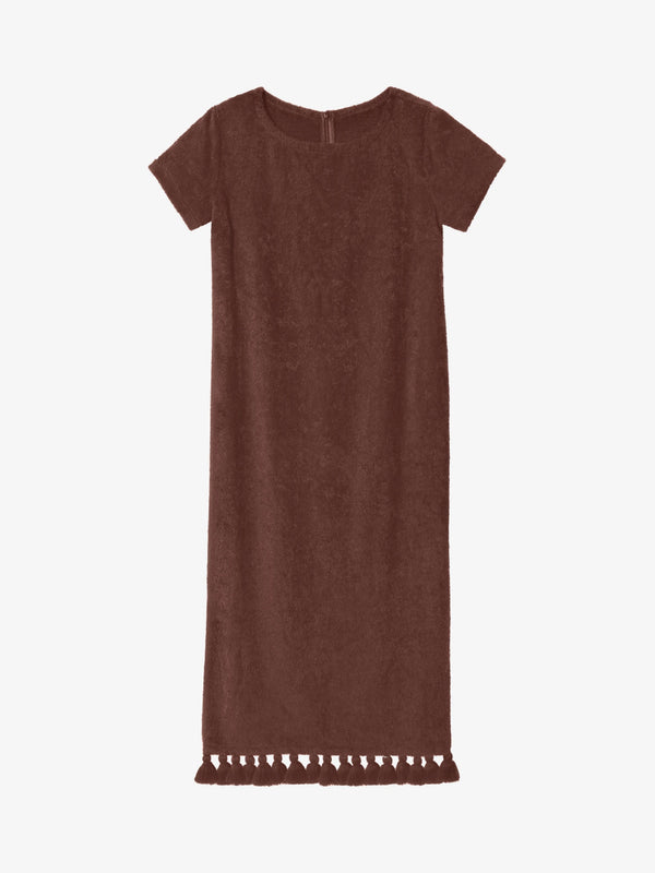 Long Sleeve Joy Dress Brown