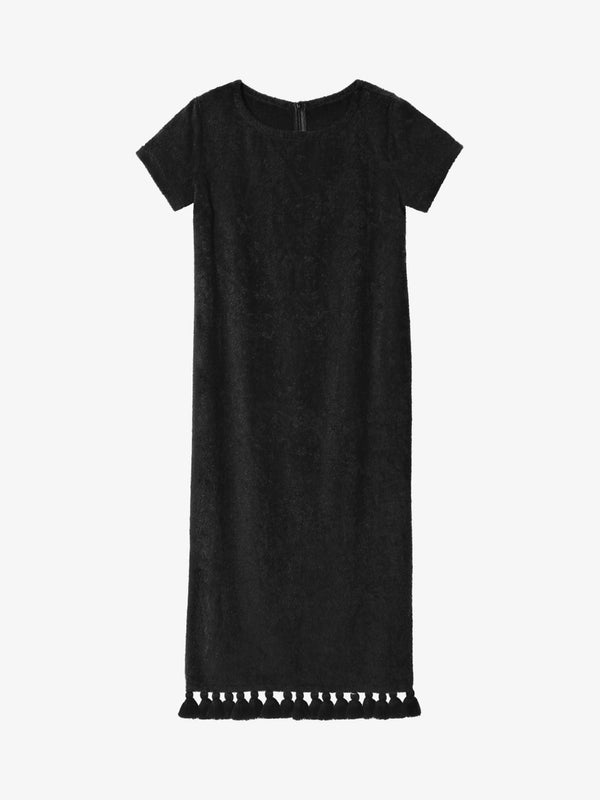 Long Dress with Joy Sleeves Black
