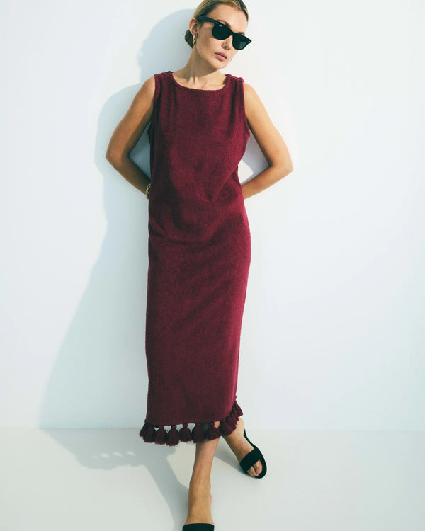 Aurelia Long Dress Brown