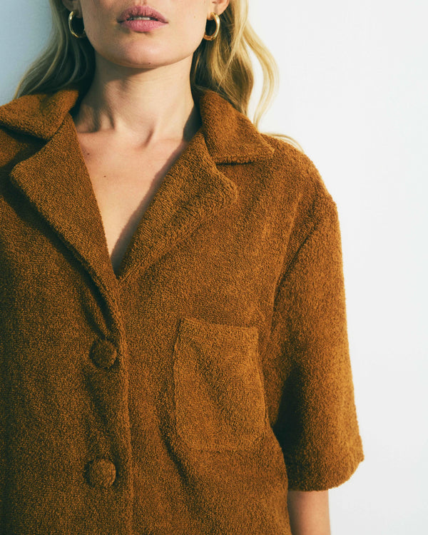 Chemise Antonia Marron