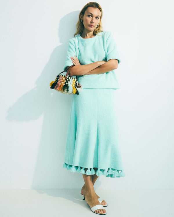 Jupe Romane Aqua Blue