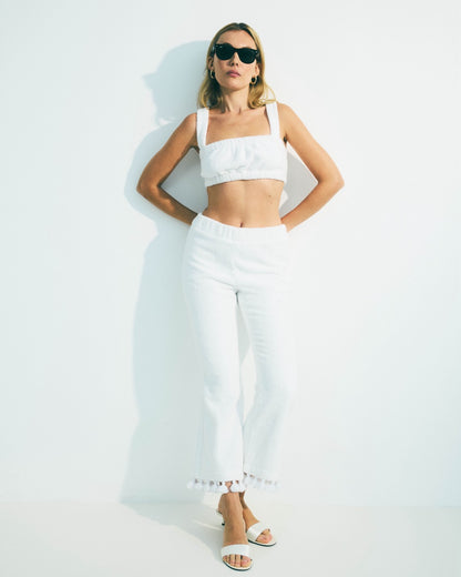 Pantalon Morgane Bordeaux