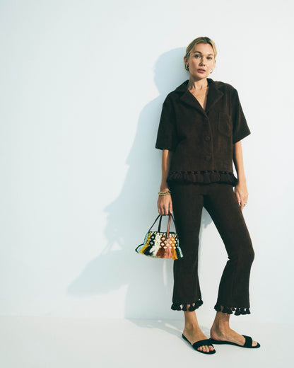 Pantalon Morgane Marron