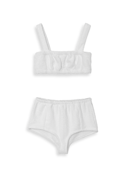 Ensemble Paulette Ocre - Top & Shorty