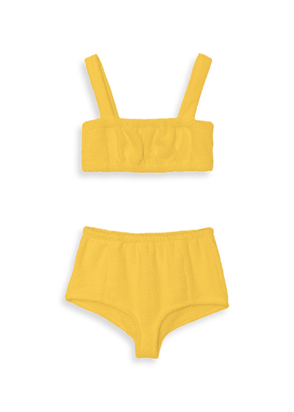 Ensemble Paulette Ocre - Top & Shorty
