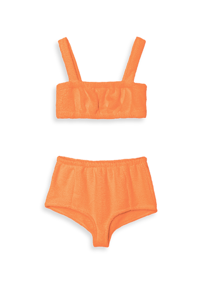 Ensemble Paulette Ocre - Top & Shorty