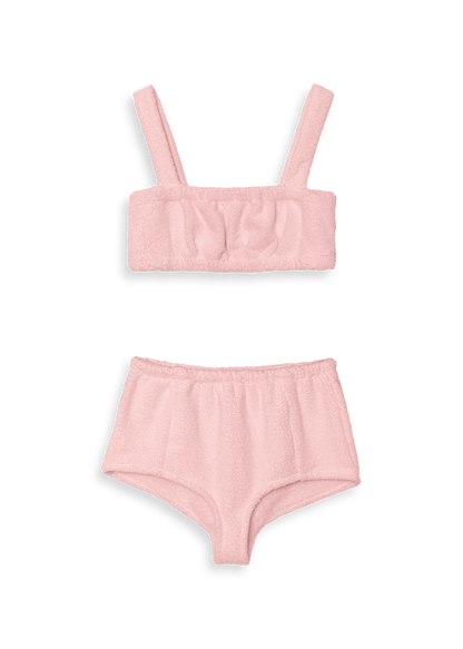 Ensemble Paulette Ocre - Top & Shorty