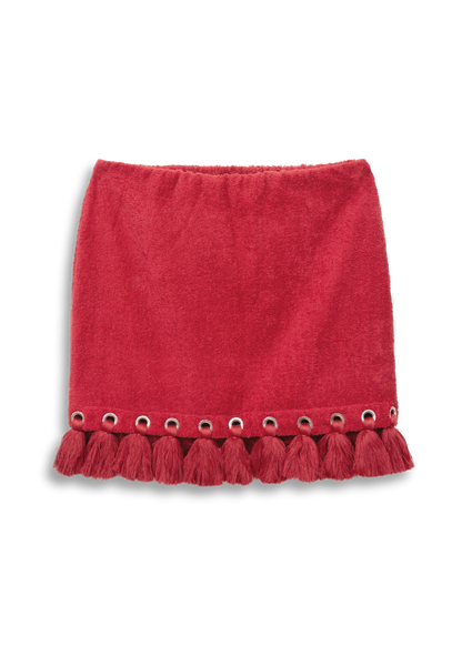 Jupe Georgia Bordeaux
