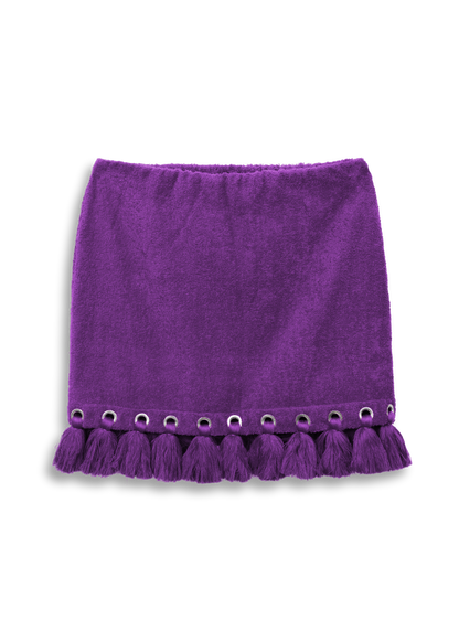 Jupe Georgia Bordeaux