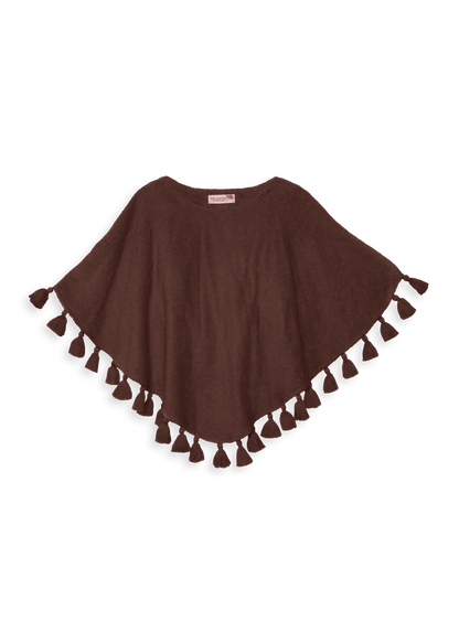 Poncho Paola Beige
