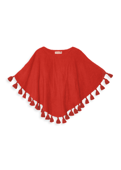 Poncho Paola Beige