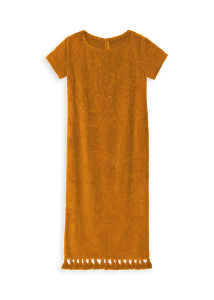 Robe Longue à Manche Joy Noisette