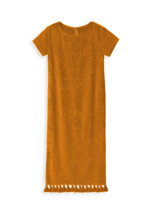 Robe Longue à Manche Joy Noisette