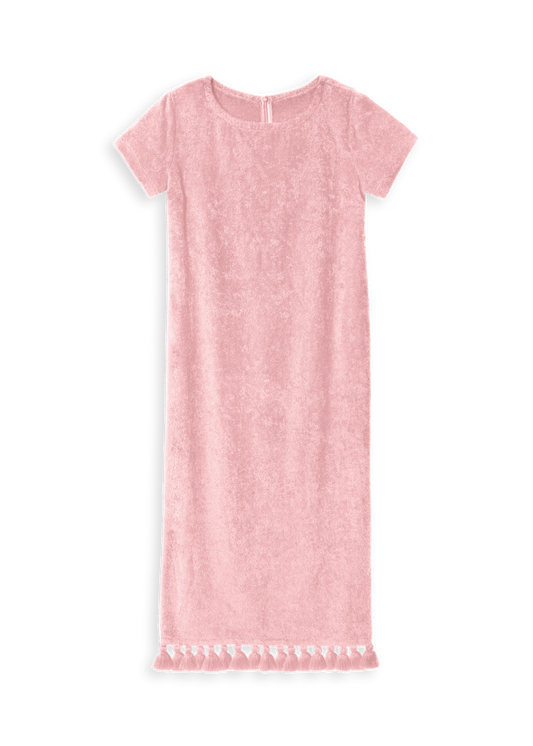 Robe Longue à Manche Joy Rose
