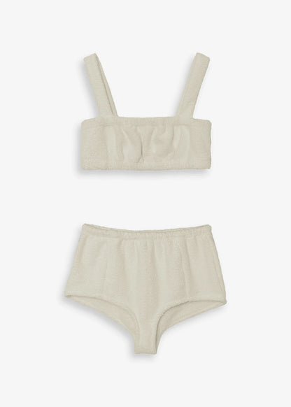 Paulette Off-White Set - Top & Shorts