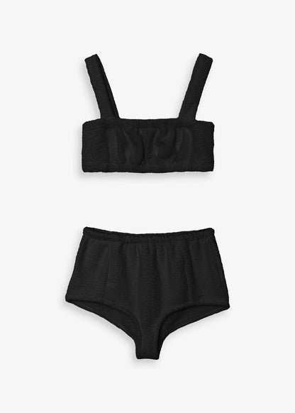 Paulette Black Set - Top & Shorty