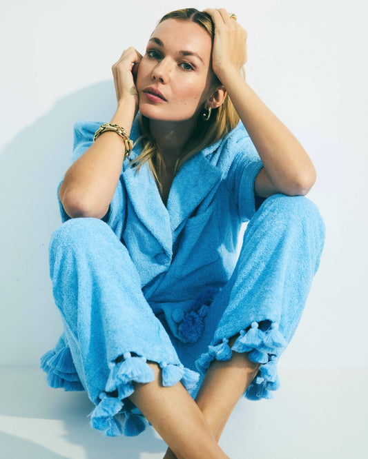 Pantalon Morgane Bleu