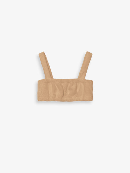 Paulette Beige Set - Top & Shorts