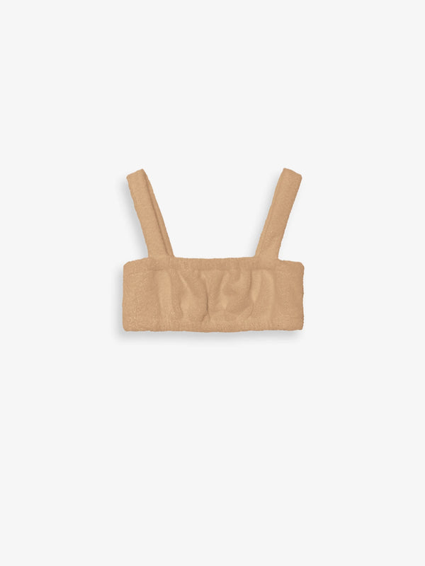 Paulette Beige Set - Top & Shorts