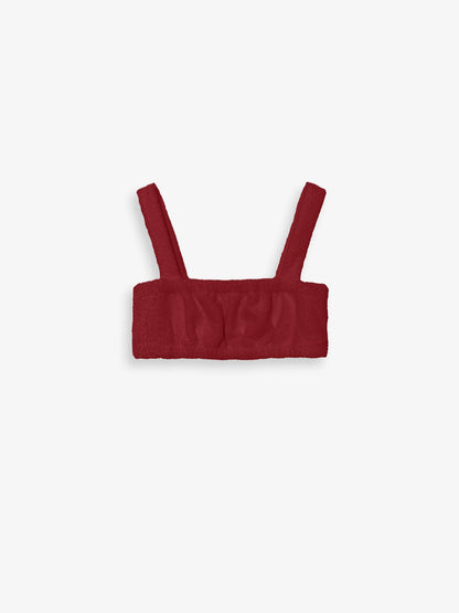 Paulette Bordeaux Set - Top & Shorty