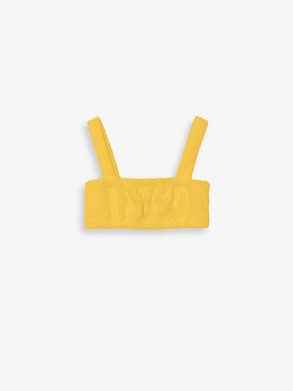Golden Yellow Paulette Set - Top & Shorts