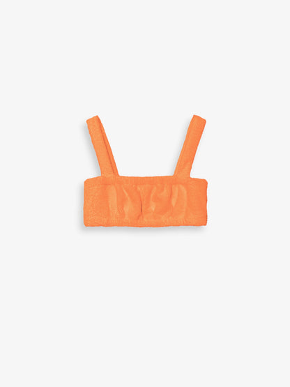 Paulette Orange Set - Top & Shorts