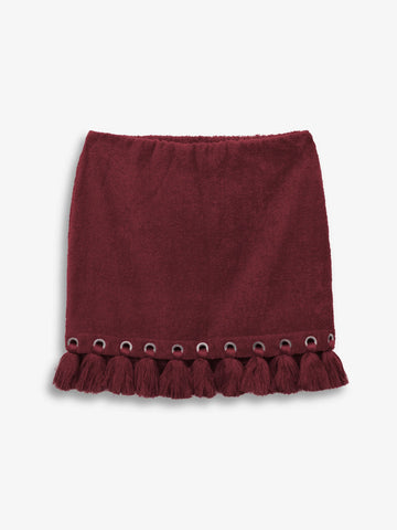 Jupe Georgia Bordeaux