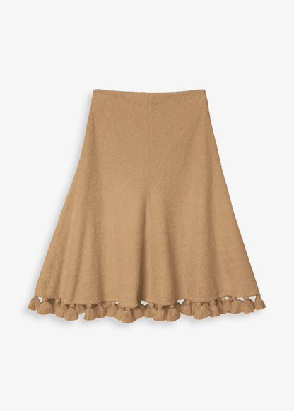Romane Beige Skirt