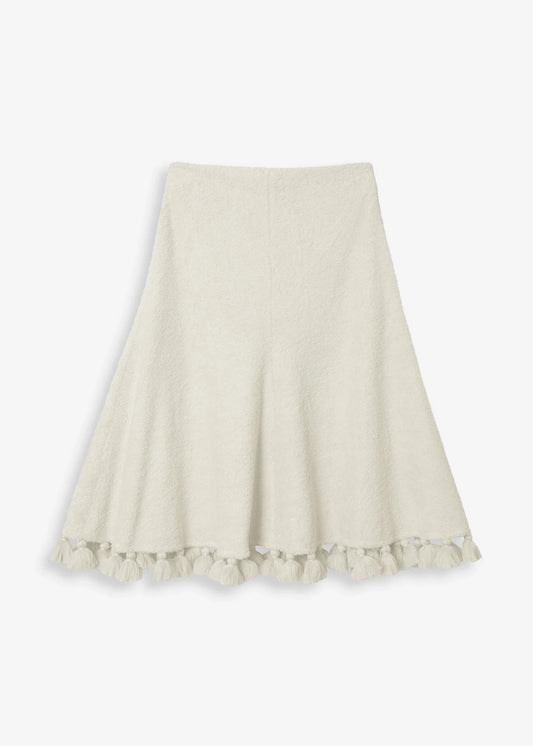 Jupe Romane Blanc Cassé