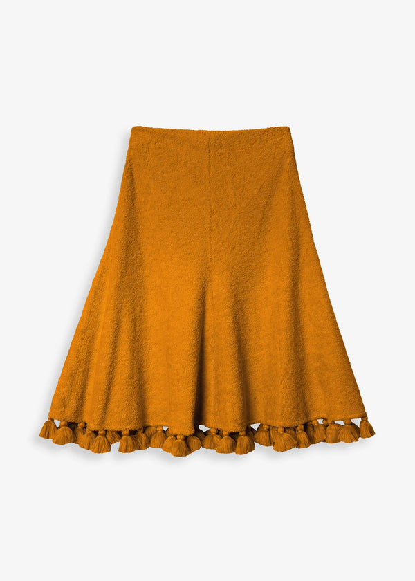 Nut Brown Romane Skirt