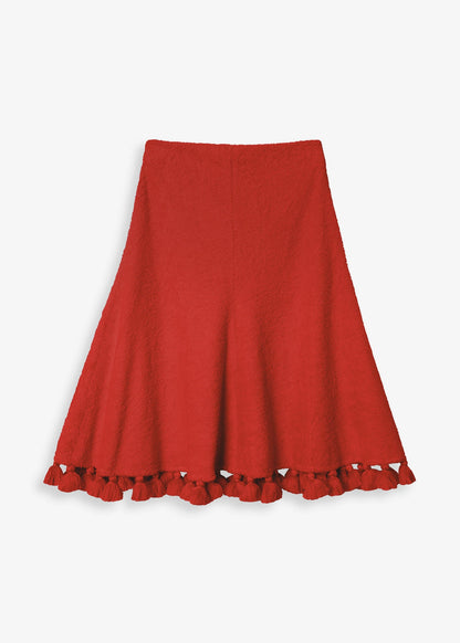 Romane Red Skirt