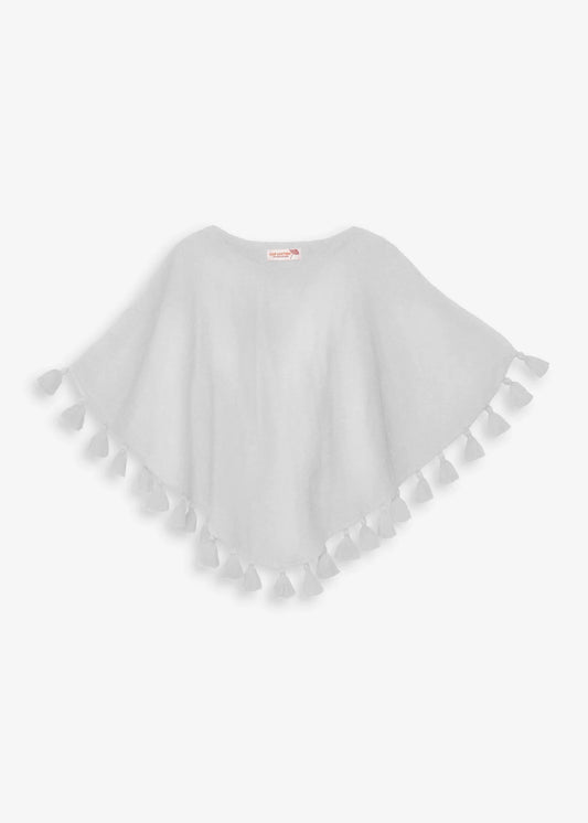 Poncho Paola Blanc