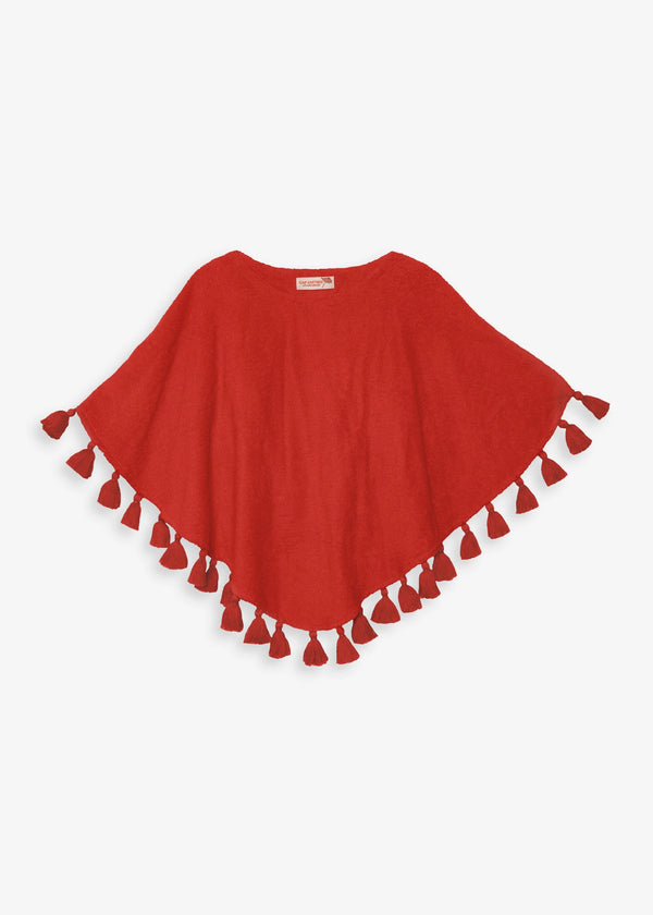 Red Paola Poncho