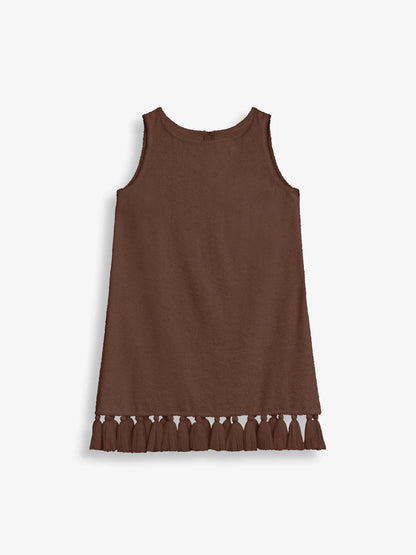 Robe Courte Manon Marron