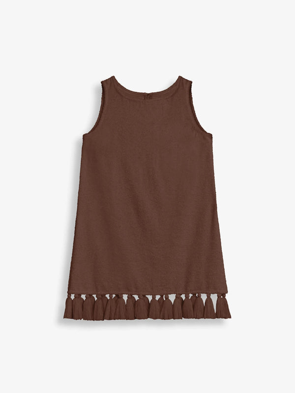 Robe Courte Manon Marron