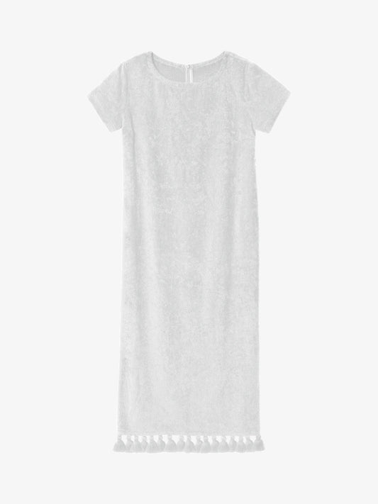 Robe Longue à Manche Joy Blanc