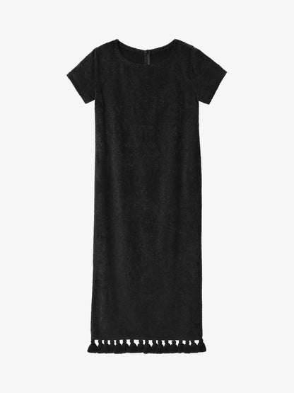 Long Dress with Joy Sleeves Black