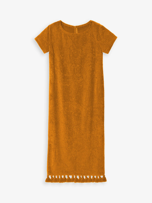 Robe Longue à Manche Joy Noisette