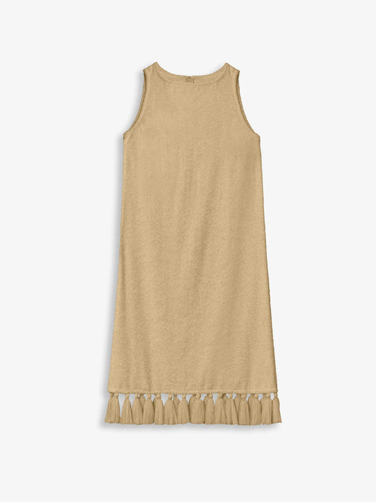 Robe longue Aurelia Beige
