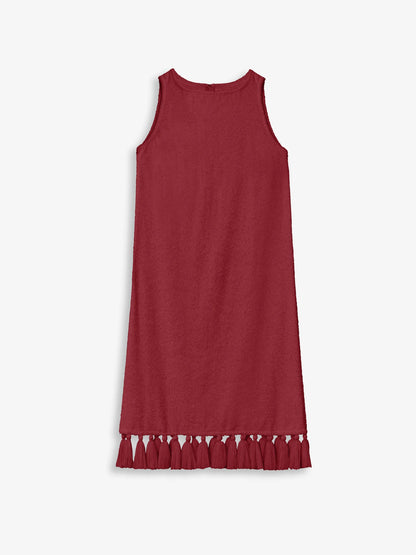 Aurelia Long Dress Bordeaux