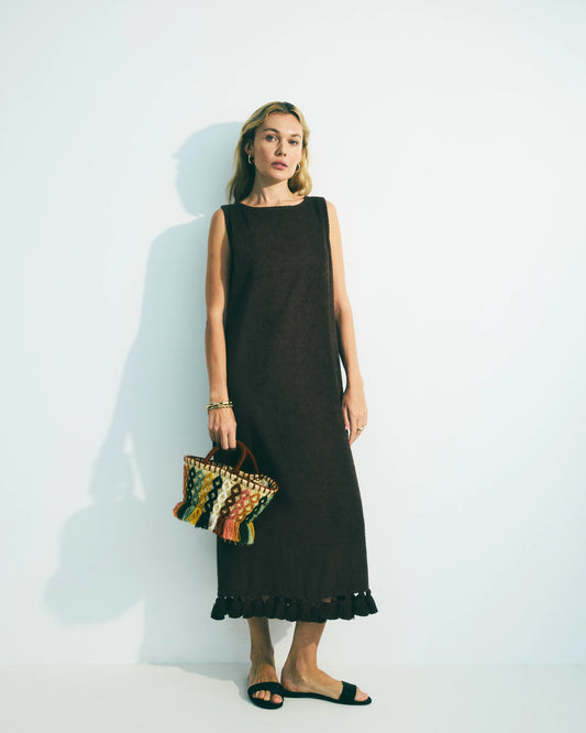 Robe longue Aurelia Noir