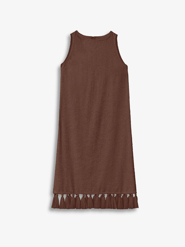 Aurelia Long Dress Brown