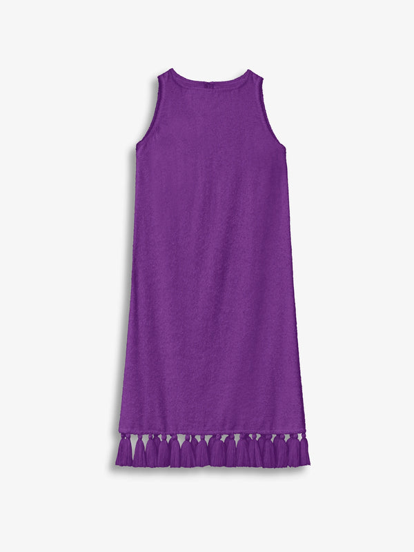 Aurelia Violet Long Dress