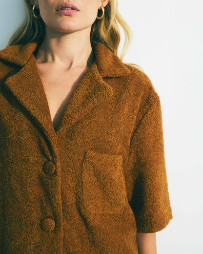 Chemise Antonia Marron